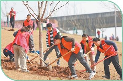 园林志愿者在湖北宜昌市伍家岗.jpg 园林志愿者在湖北宜昌市伍家岗.jpg